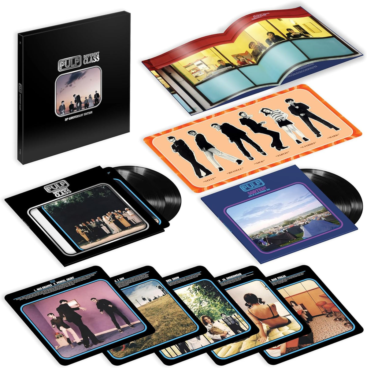 Pulp/Different Class (30th Ann. 4LP) [LP]