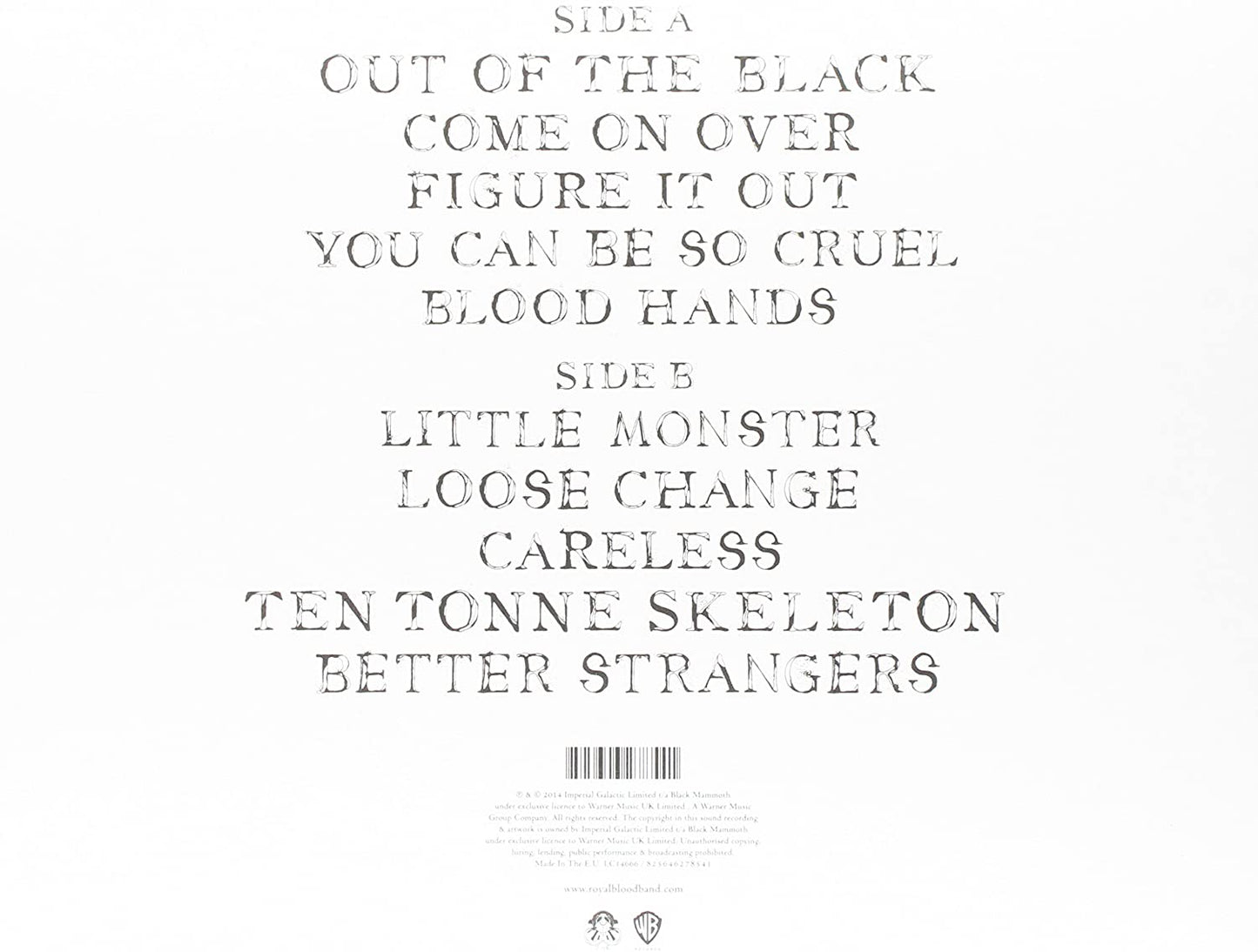 Royal Blood/Royal Blood [LP]