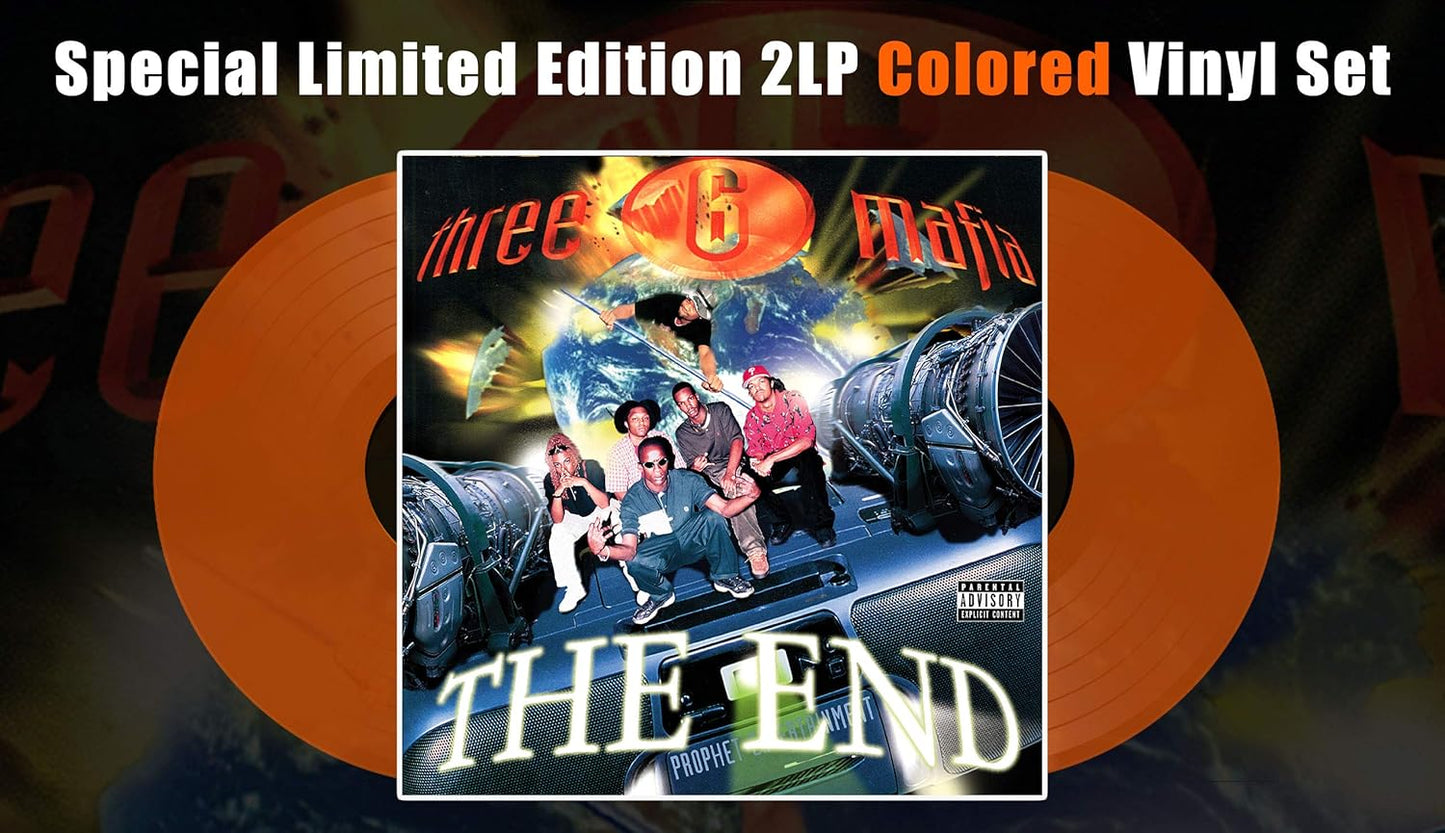 Three 6 Mafia/The End (Translucent Orange Vinyl) [LP]