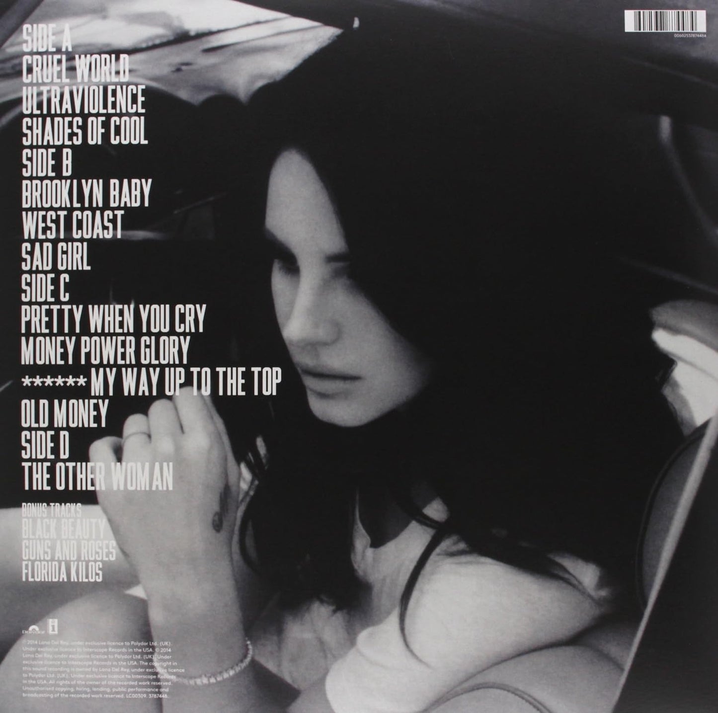 Del Rey, Lana/Ultraviolence [LP]