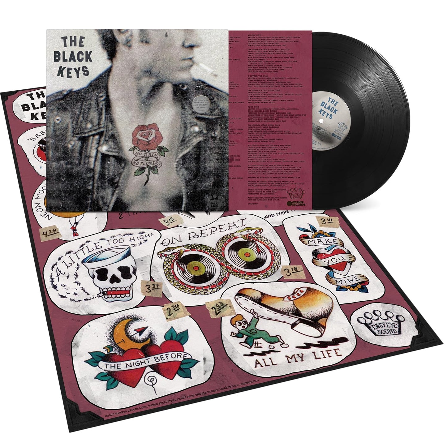 Black Keys, The/No Rain, No Flowers (Black Vinyl) [LP]