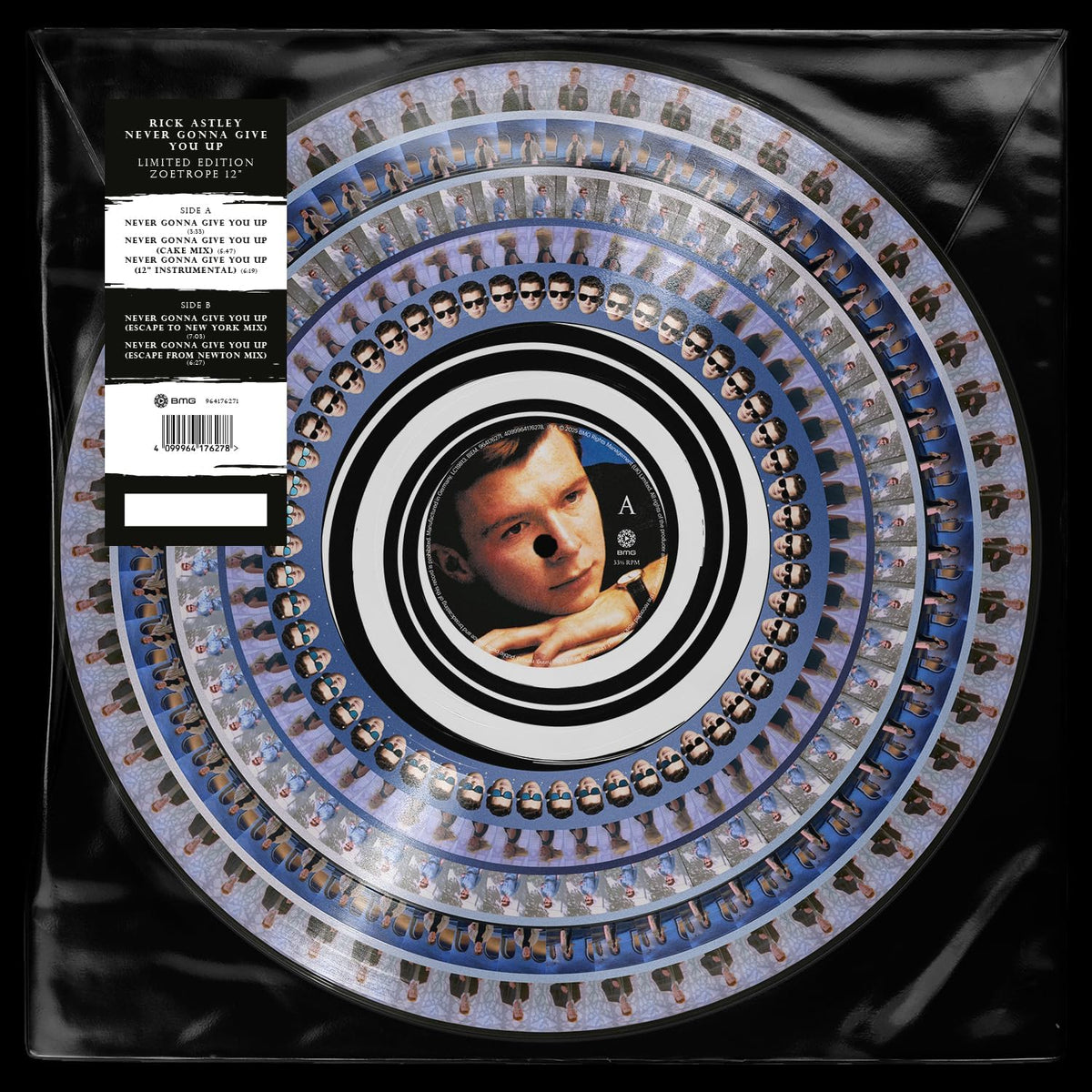 Astley, Rick/Never Gonna Give You Up (Zoetrope Picture Disc) [LP]