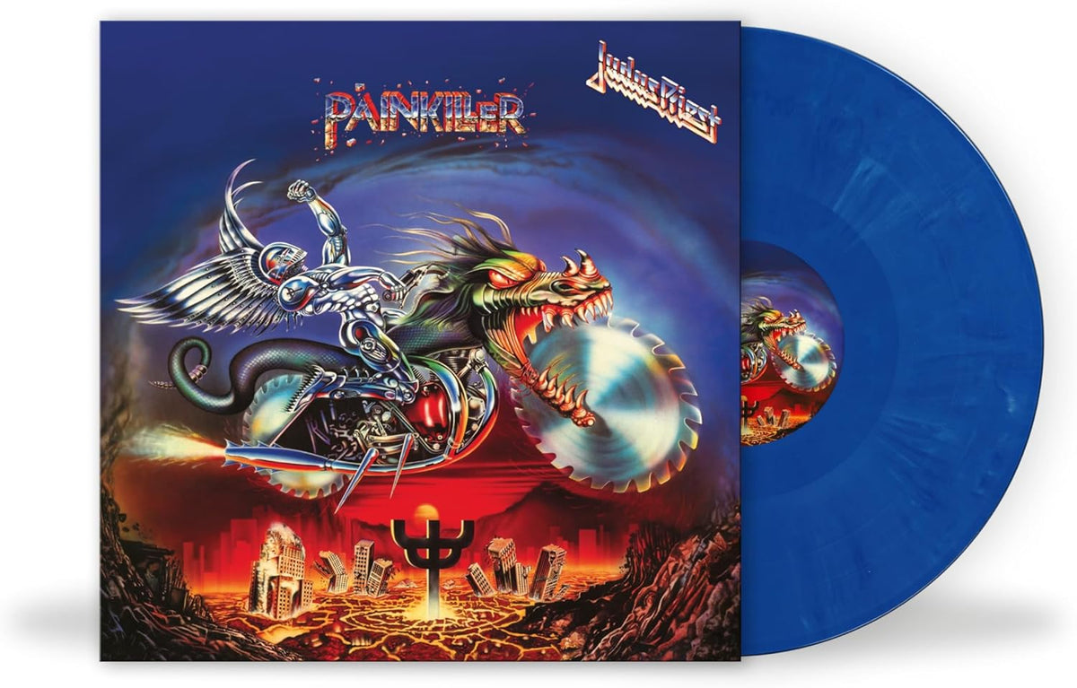 Judas Priest/Painkiller (Blue Transparent & White Opaque Vinyl) [LP]