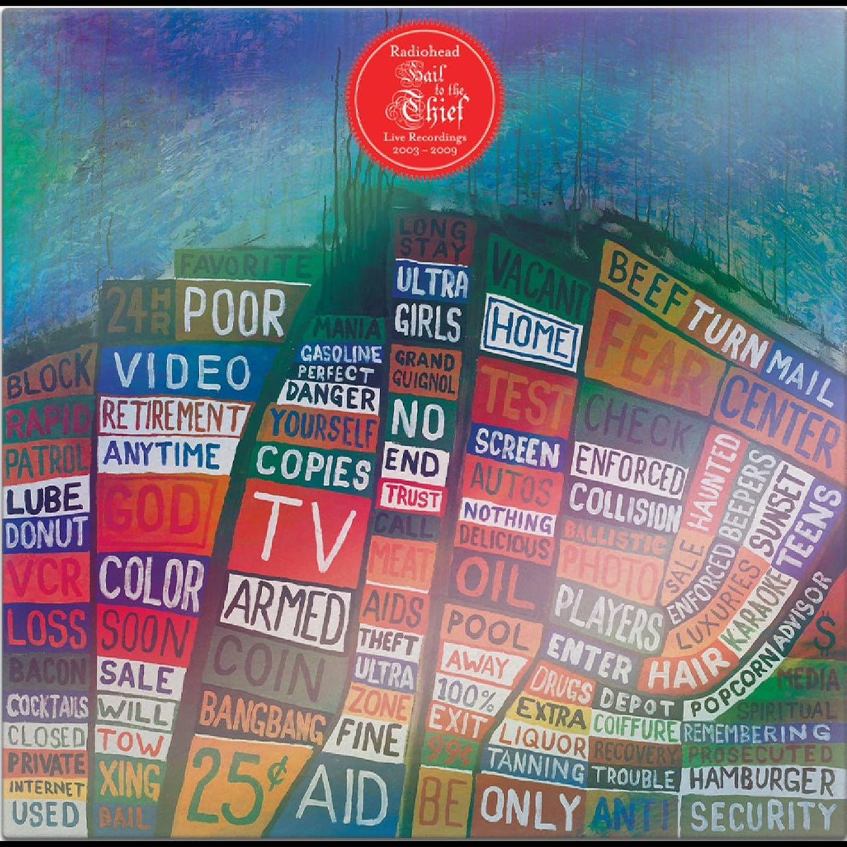 Radiohead/Hail To The Thief: Live Recordings 2003-2009 (Black Vinyl) [LP]