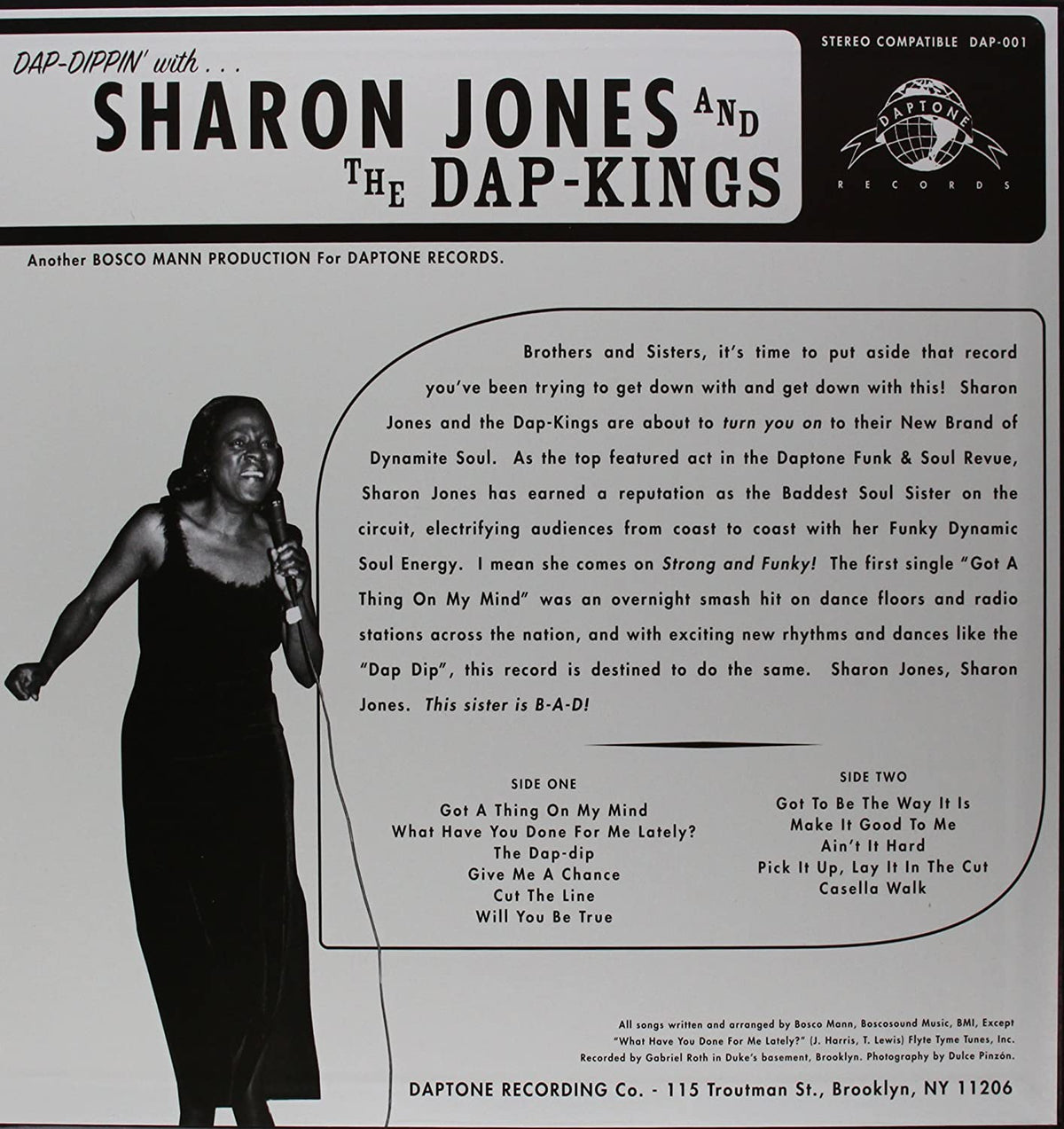 Jones, Sharon/Dap Dippin' With [LP]