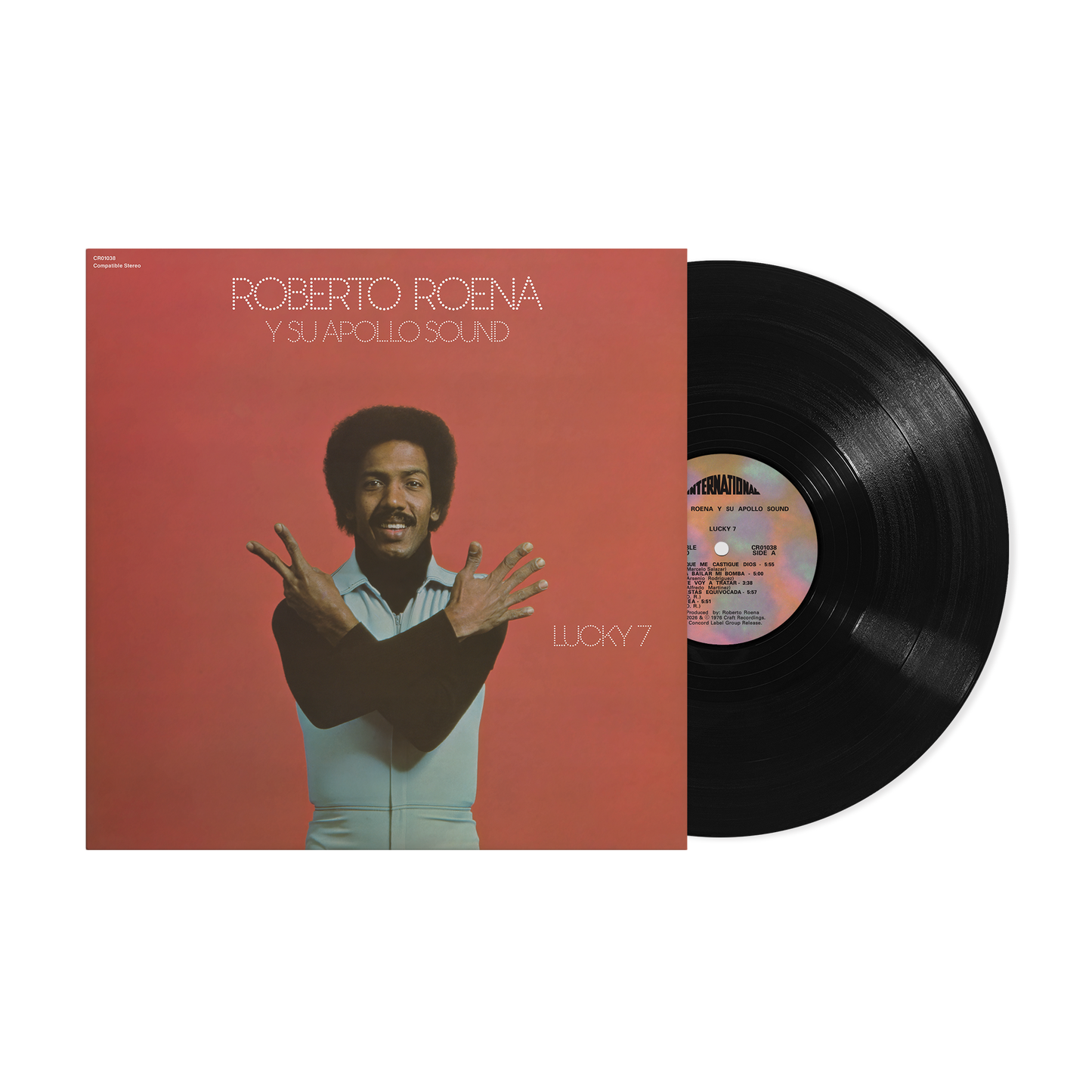 PRE-ORDER: Roberto Roena y Su Apollo Sound "Lucky 7" LP (180g Vinyl)