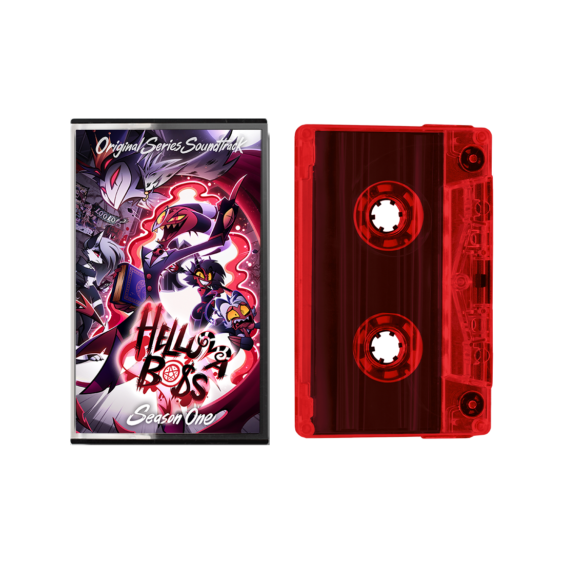 DAMAGED COVER: Helluva Boss "Helluva Boss: Season 1 (OST)" Cassette