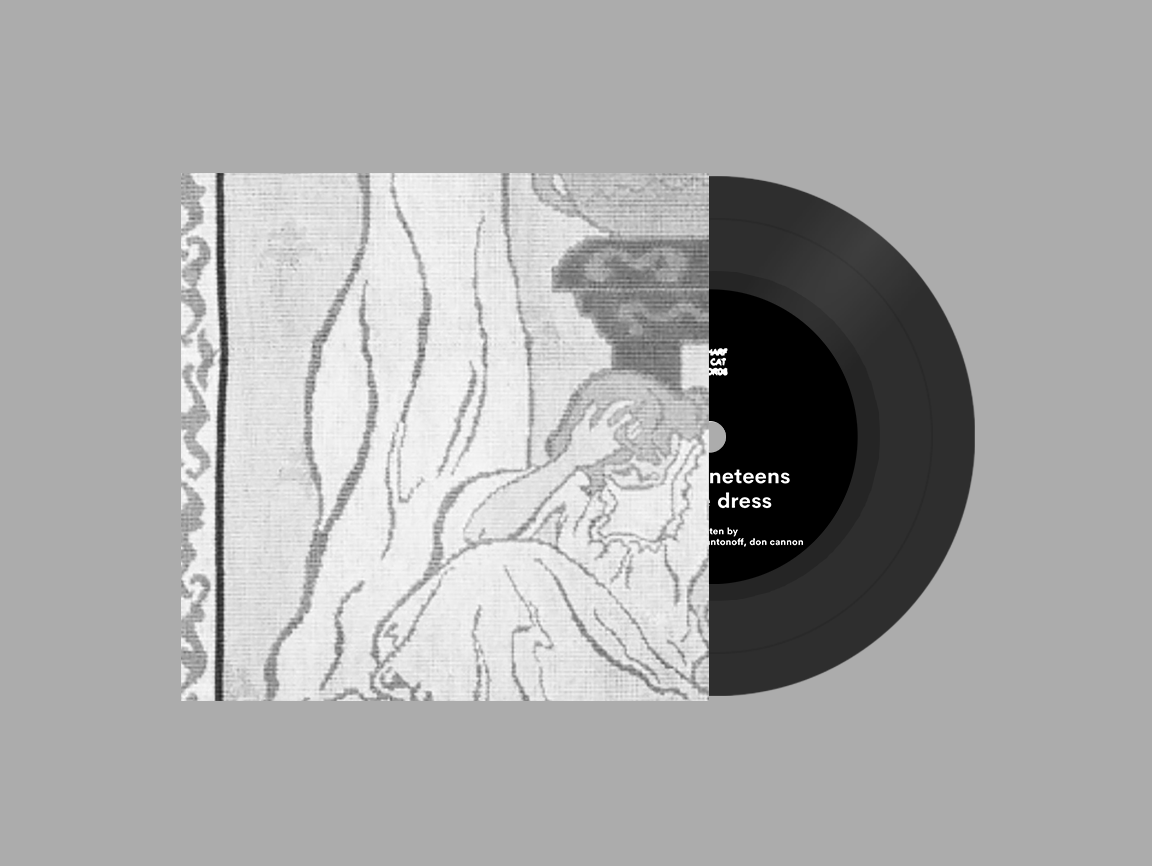 Drop Nineteens "White Dress / White Dress (demo)" 7" Single