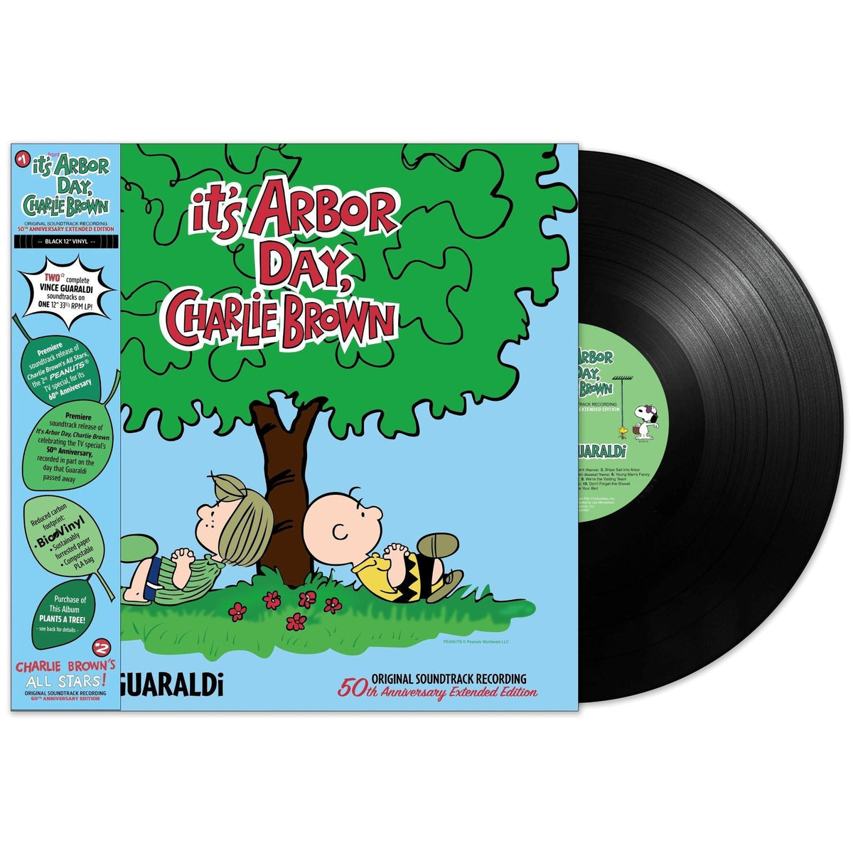 Peanuts - It's Arbor Day, Charlie Brown / Charlie Brown's All Stars! (Original Soundtrack) - Vince Guaraldi - LP