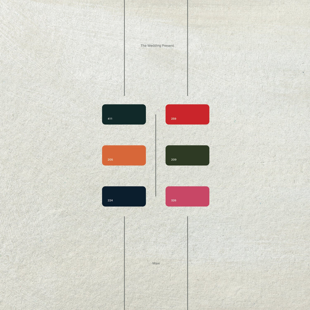 The Wedding Present "Maxi" LP (Indie Exclusive Translucent Red Vinyl)