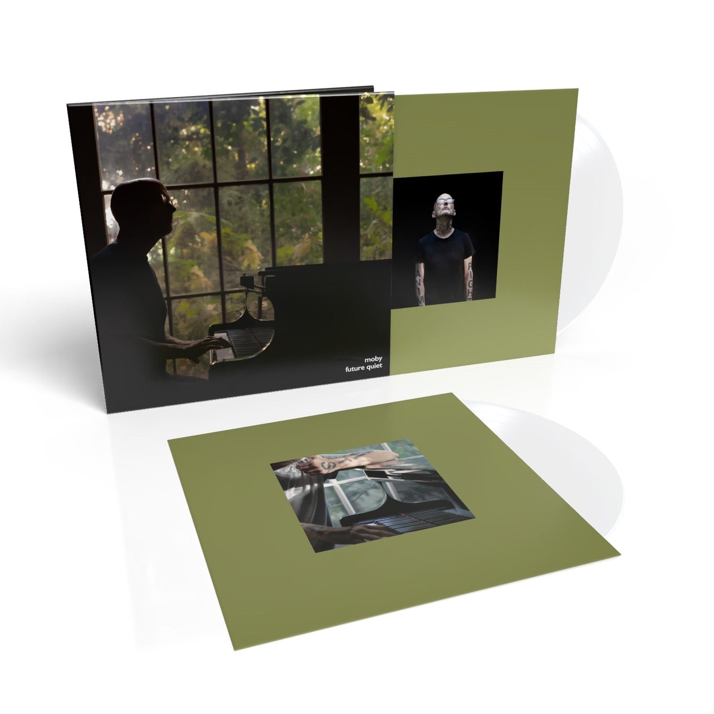 PRE-ORDER: Moby "Future Quiet" 2xLP (Transparent Vinyl)