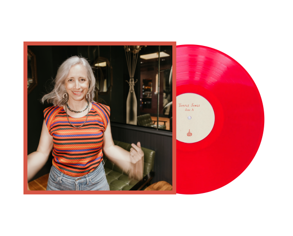 PRE-ORDER: Laura Veirs "Temple Songs" LP (Transparent Red Vinyl)