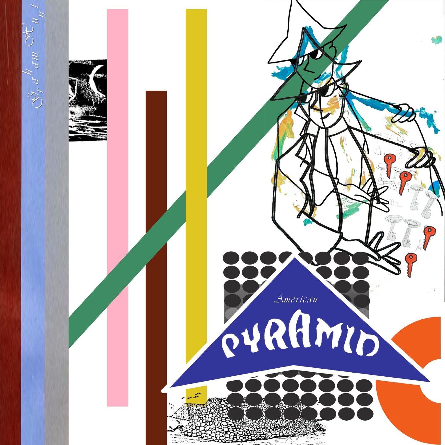 PRE-ORDER: Graham Hunt "American Pyramid" LP (Blue Vinyl)