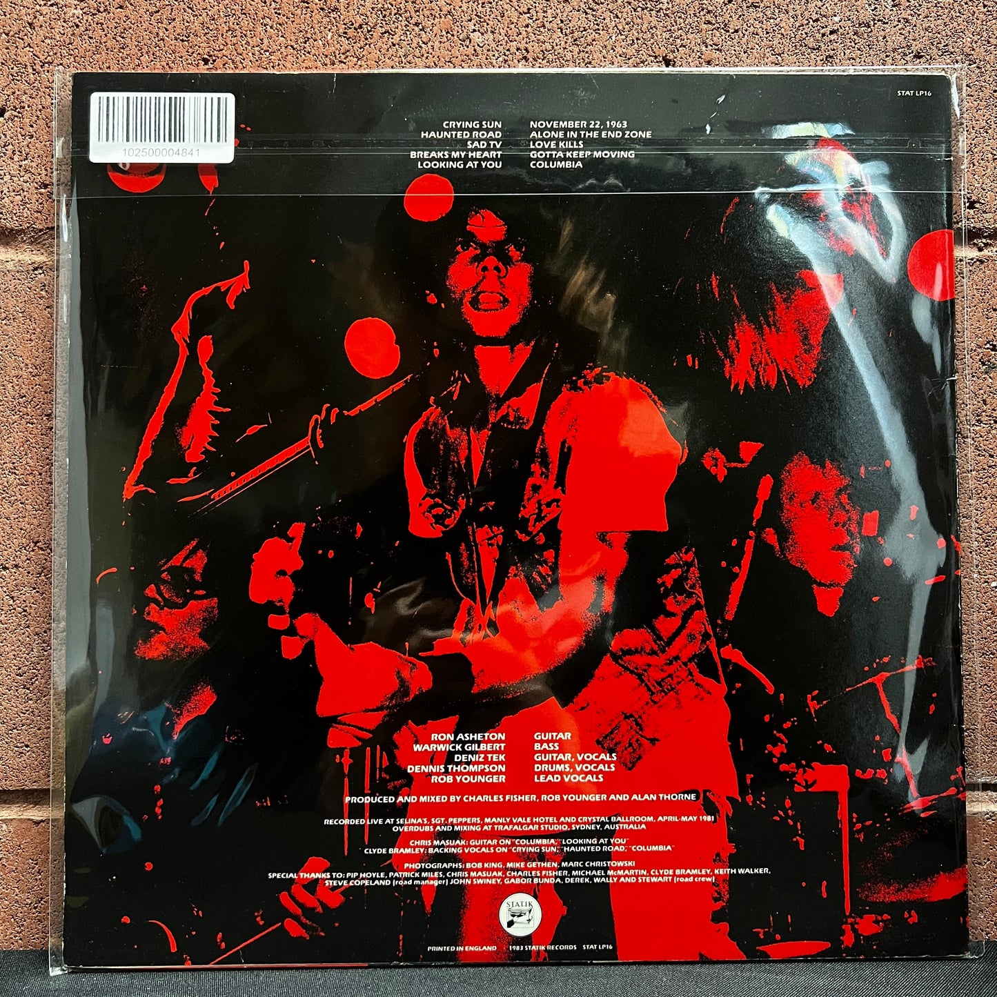 Used Vinyl: New Race "The First And The Last" LP (1983 UK Issue on Statik)