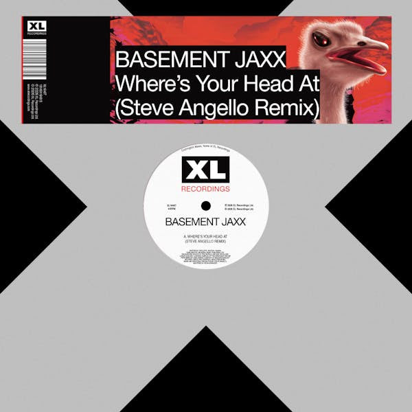 Basement Jaxx "Where's Your Head At (Steve Angello Remix)" 12"