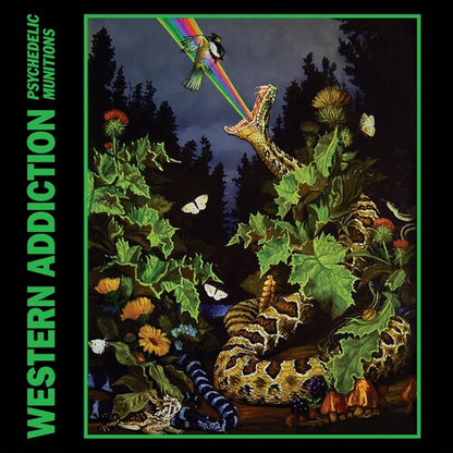 Western Addiction "Psychedelic Munitions" LP (Indie Exclusive Green Vinyl)