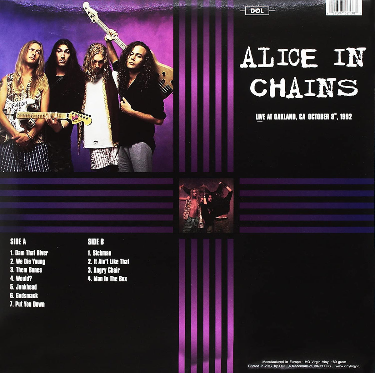 Alice In Chains/Live In Oakland - 1992 [LP]