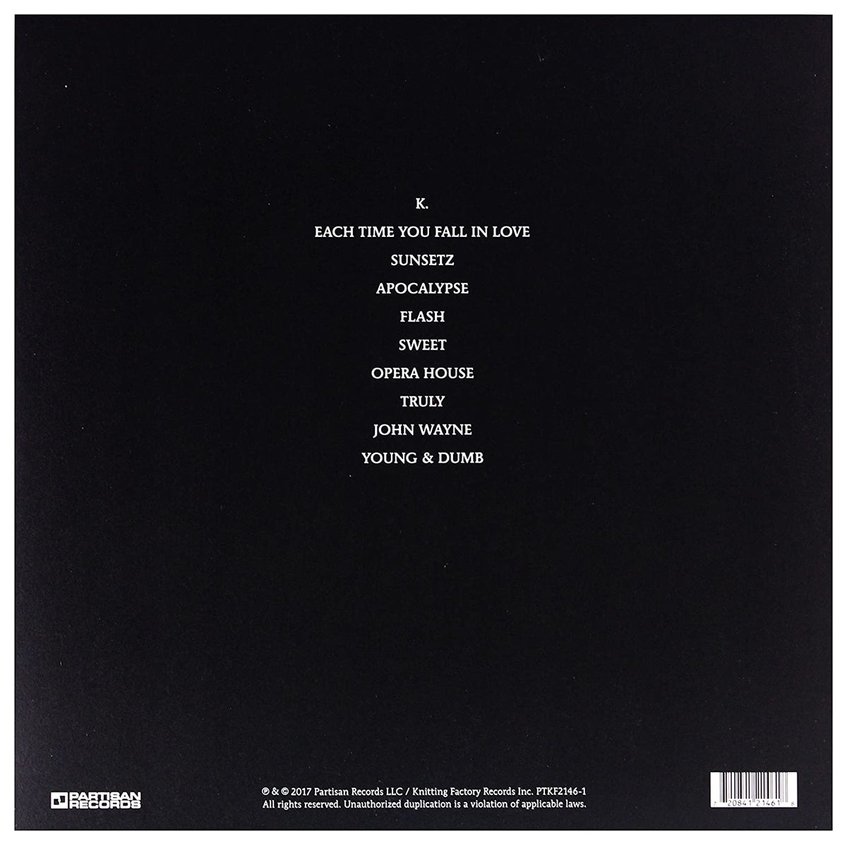 Cigarettes After Sex/Cigarettes After Sex [LP]