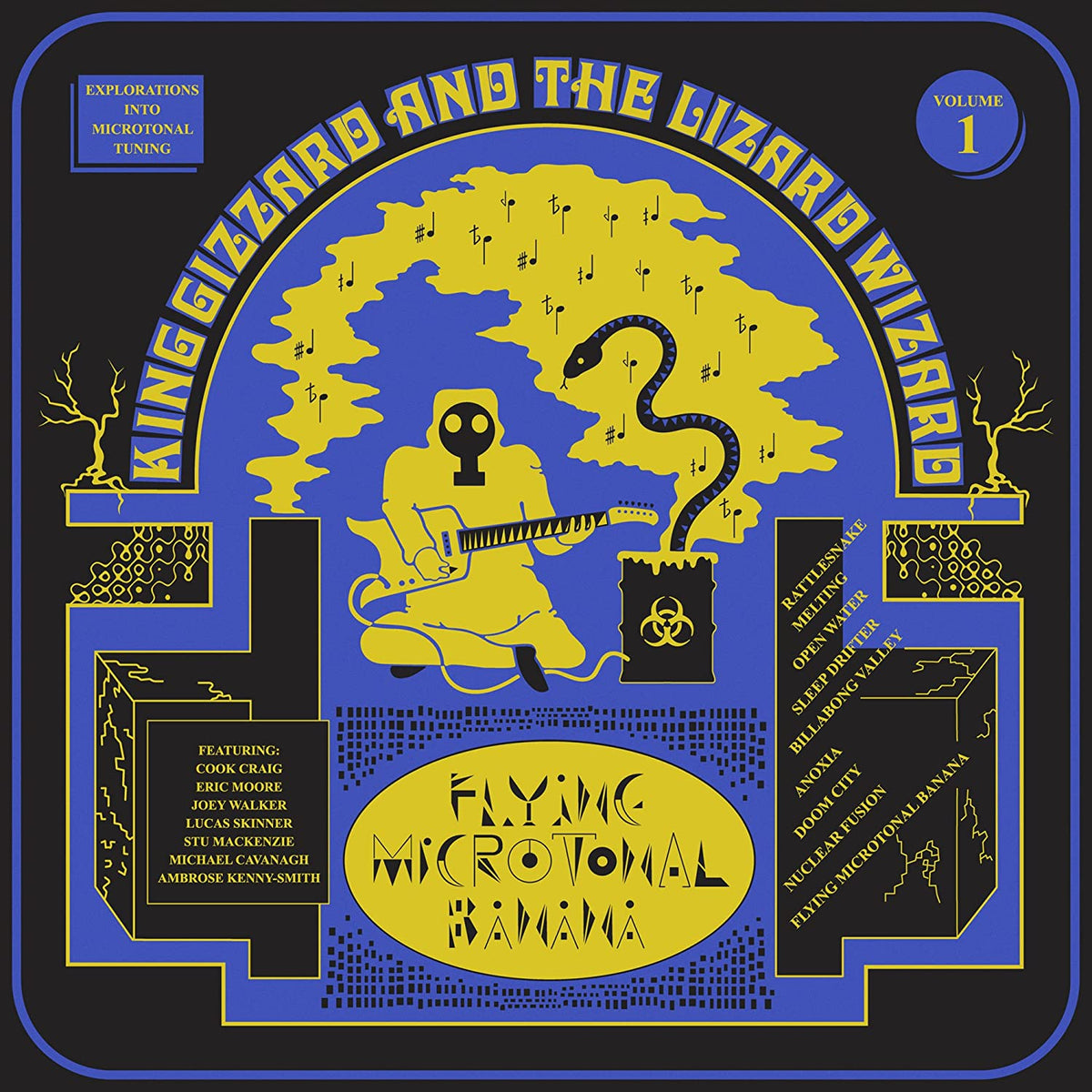 King Gizzard & The Lizard Wizard/Flying Microtonal Banana (Yellow Vinyl) [LP]