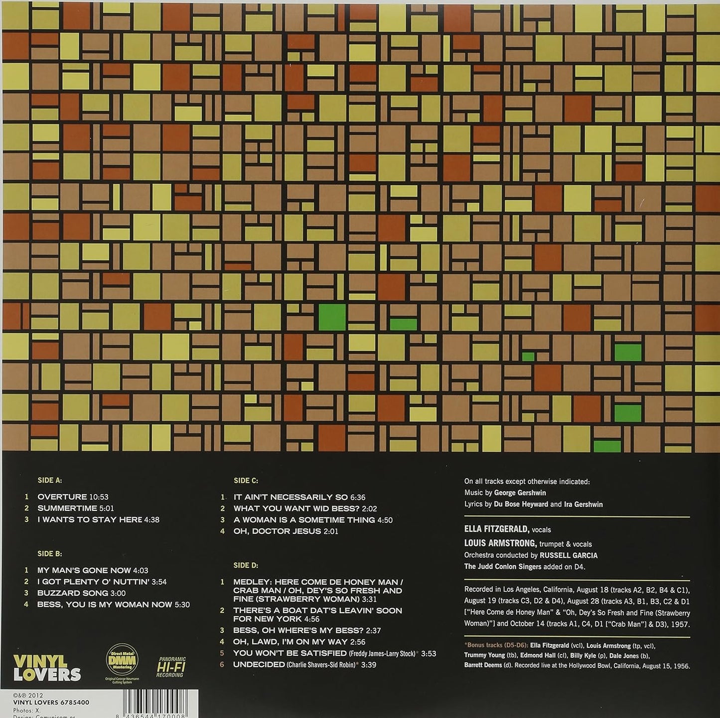 Fitzgerald, Ella & Ellington, Duke/Porgy & Bess [LP]