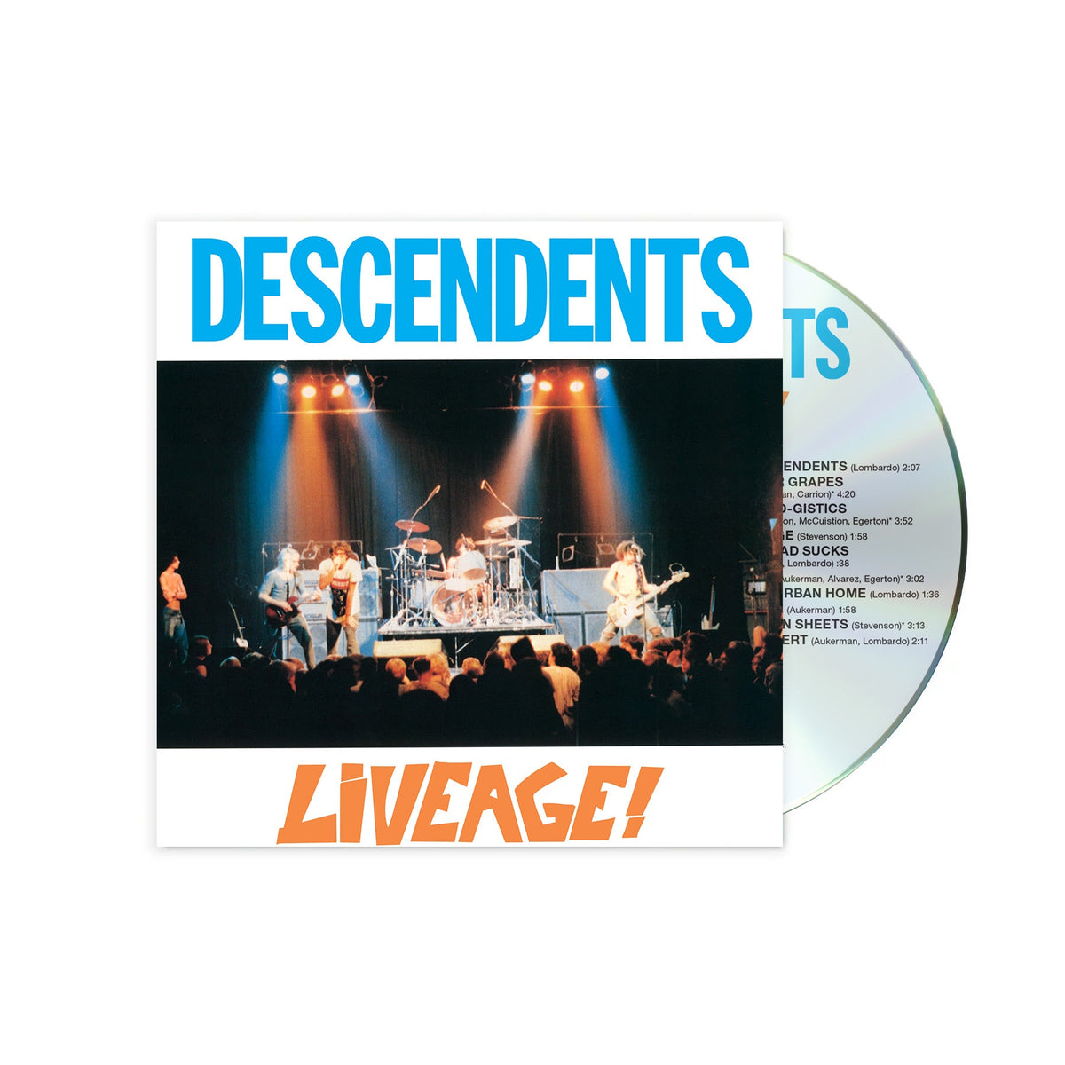 PRE-ORDER: Descendents "Liveage!" CD