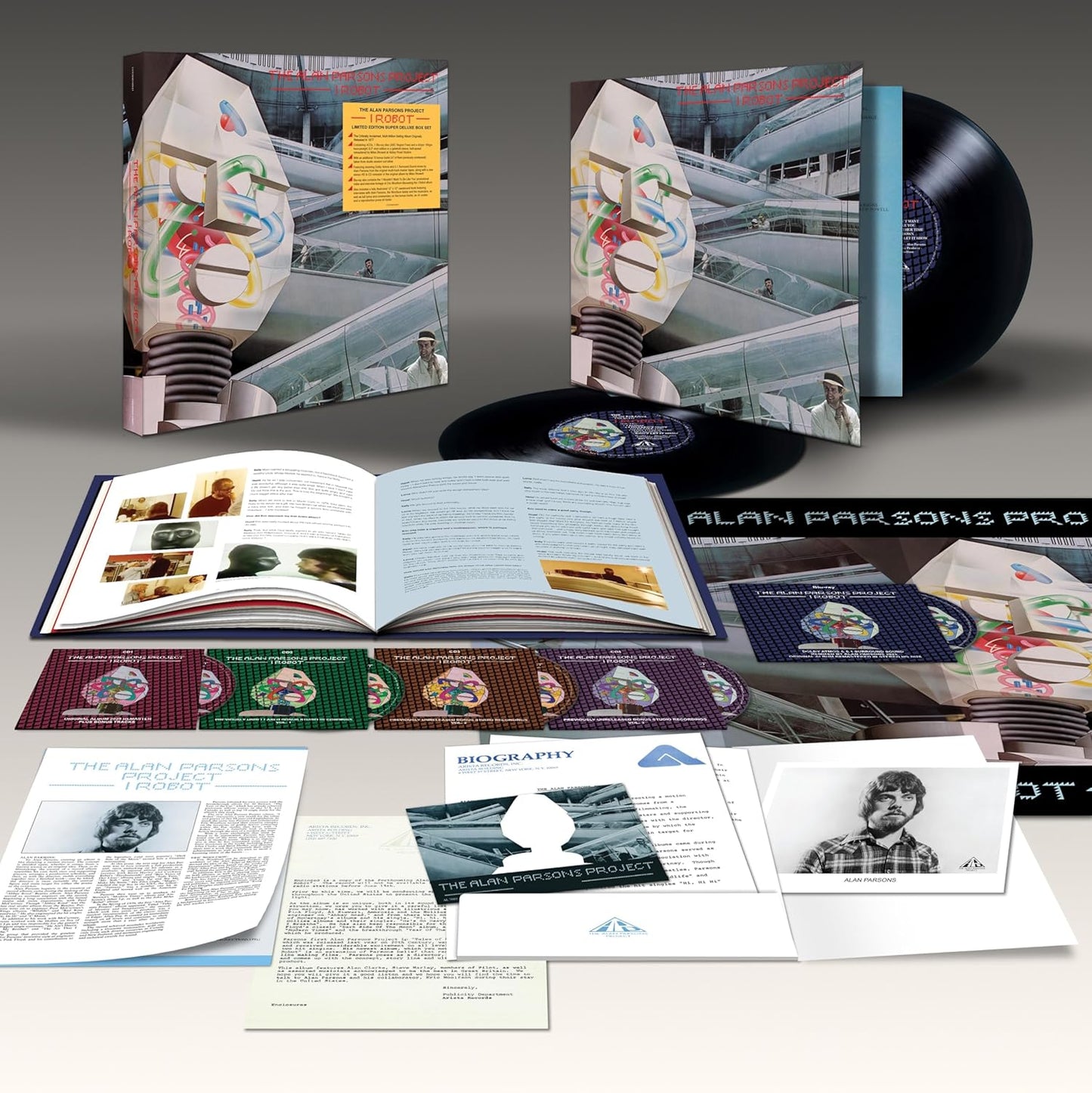 Alan Parsons Project/I Robot (Super Deluxe 4CD/2LP/BluRay) [LP]