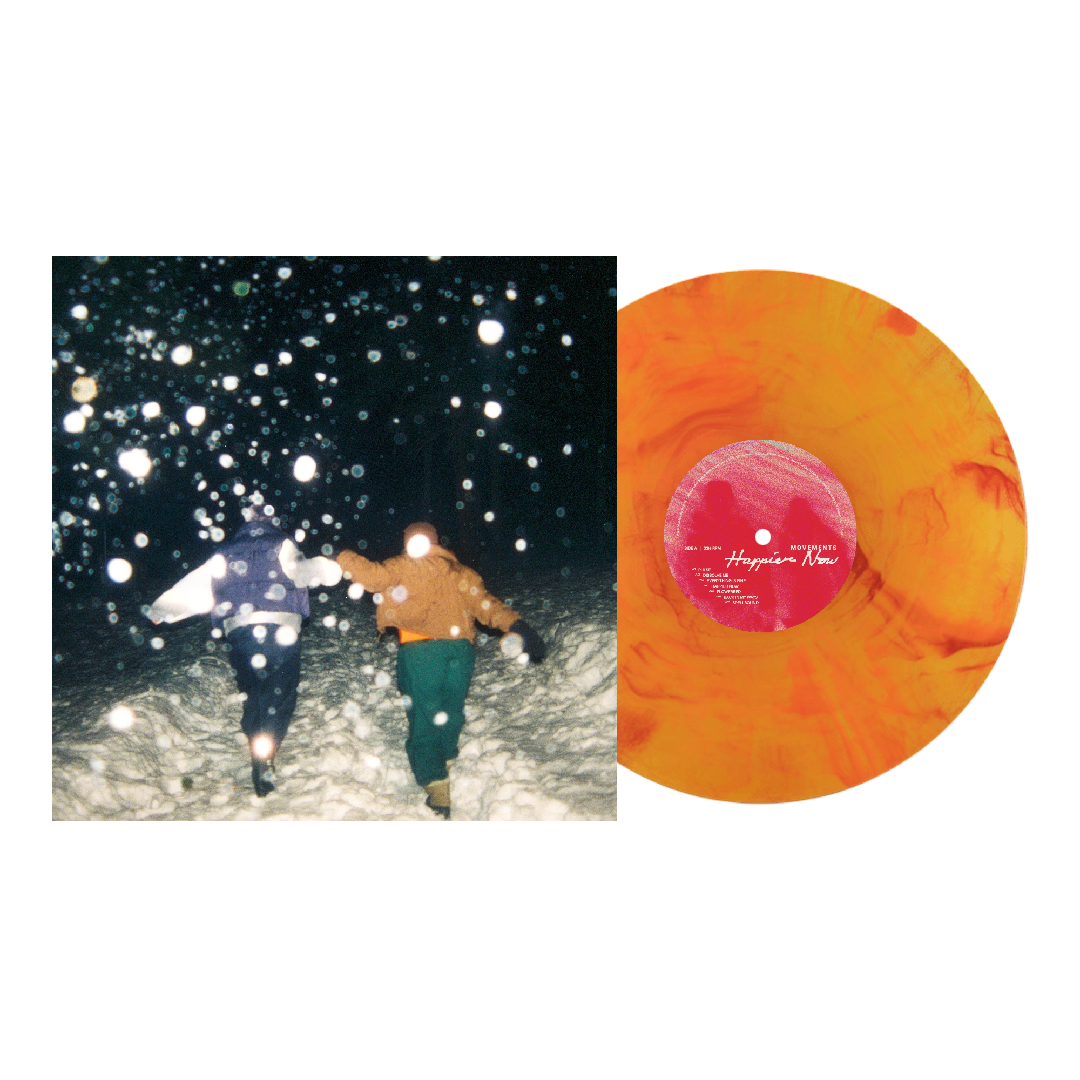 PRE-ORDER: Movements "Happier Now" LP (Indie Exclusive "Sunspot" Color Vinyl)