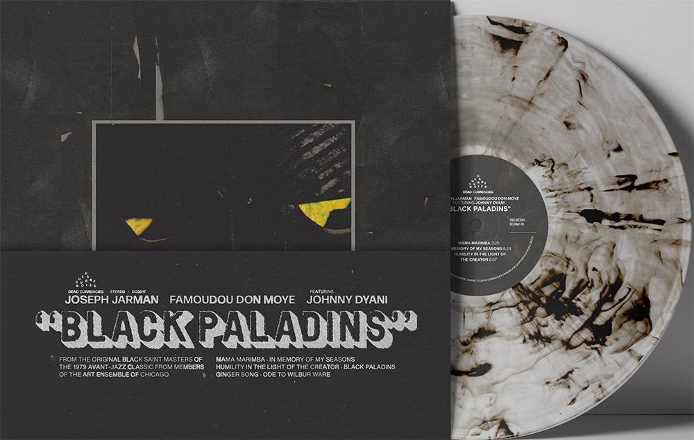 PRE-ORDER: Joseph Jarman & Famoudou Don Moye "Black Paladins" LP ("Black Smoke" Color Vinyl)