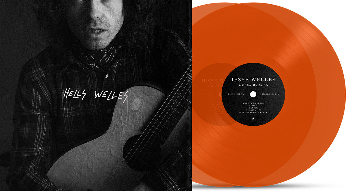 Jesse Welles "Hells Welles" 2xLP (Indie Exclusive Clear Orange Vinyl)