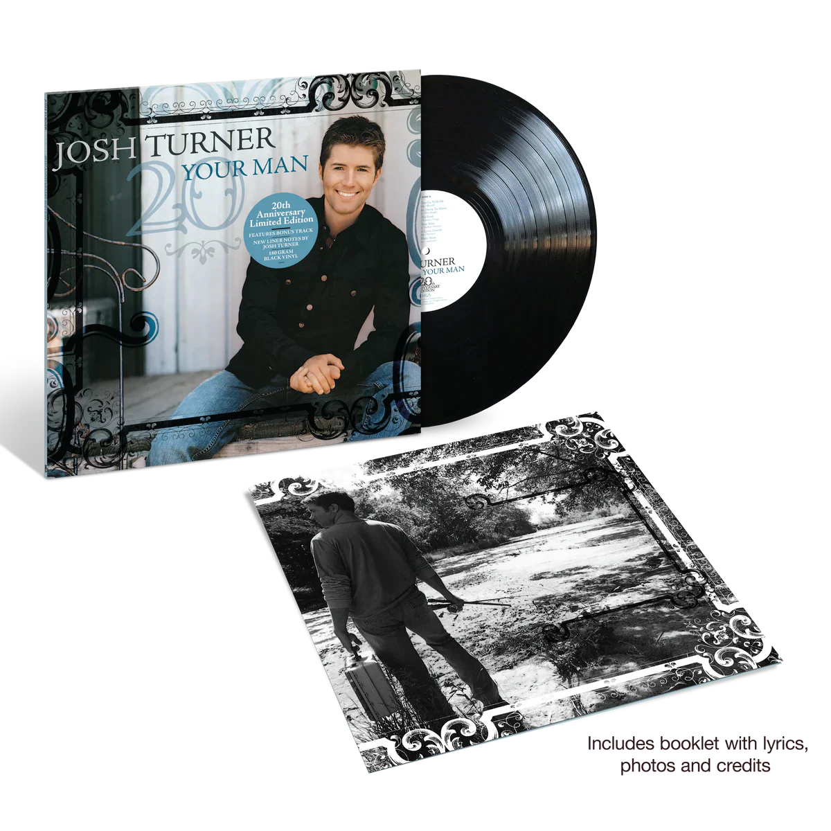 PRE-ORDER: Josh Turner "Your Man (20th Anniversary)" LP
