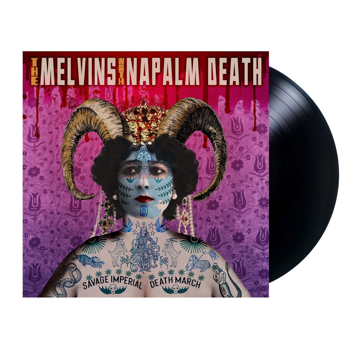 Melvins with Napalm Death "Savage Imperial Death March" LP
