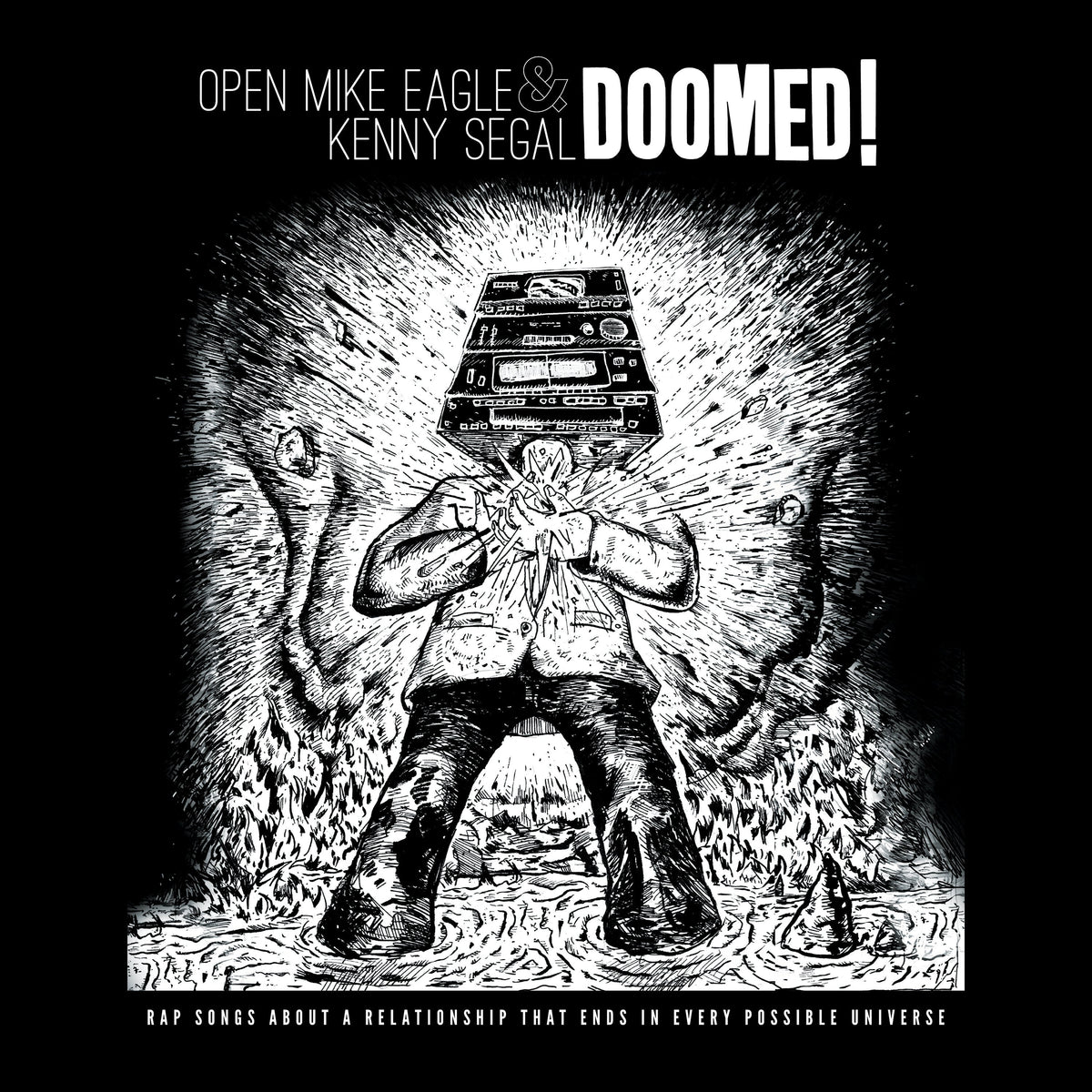 PRE-ORDER: Open Mike Eagle & Kenny Segal "DOOMED!" CD