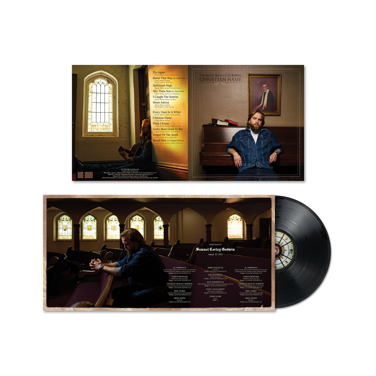 PRE-ORDER: Charles Wesley Godwin "Christian Name" 2xLP