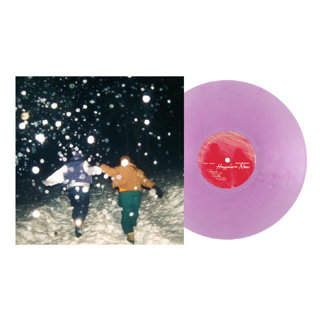 PRE-ORDER: Movements "Happier Now" LP (Transparent Violet Vinyl)
