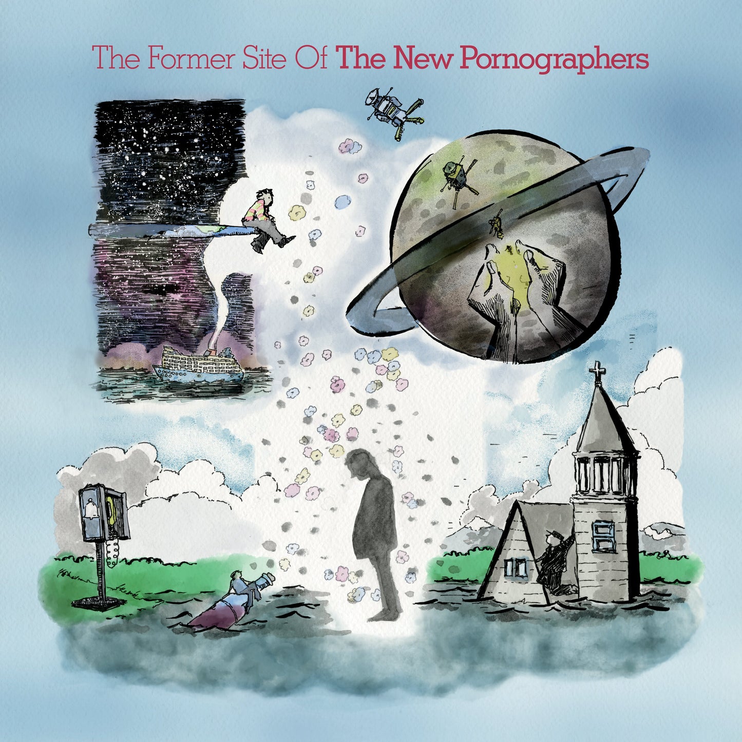The New Pornographers "The Former Site Of" LP