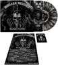 Nuclear Messiah "Black Flame" LP (Clear Silver w/ Black Splatter Vinyl)