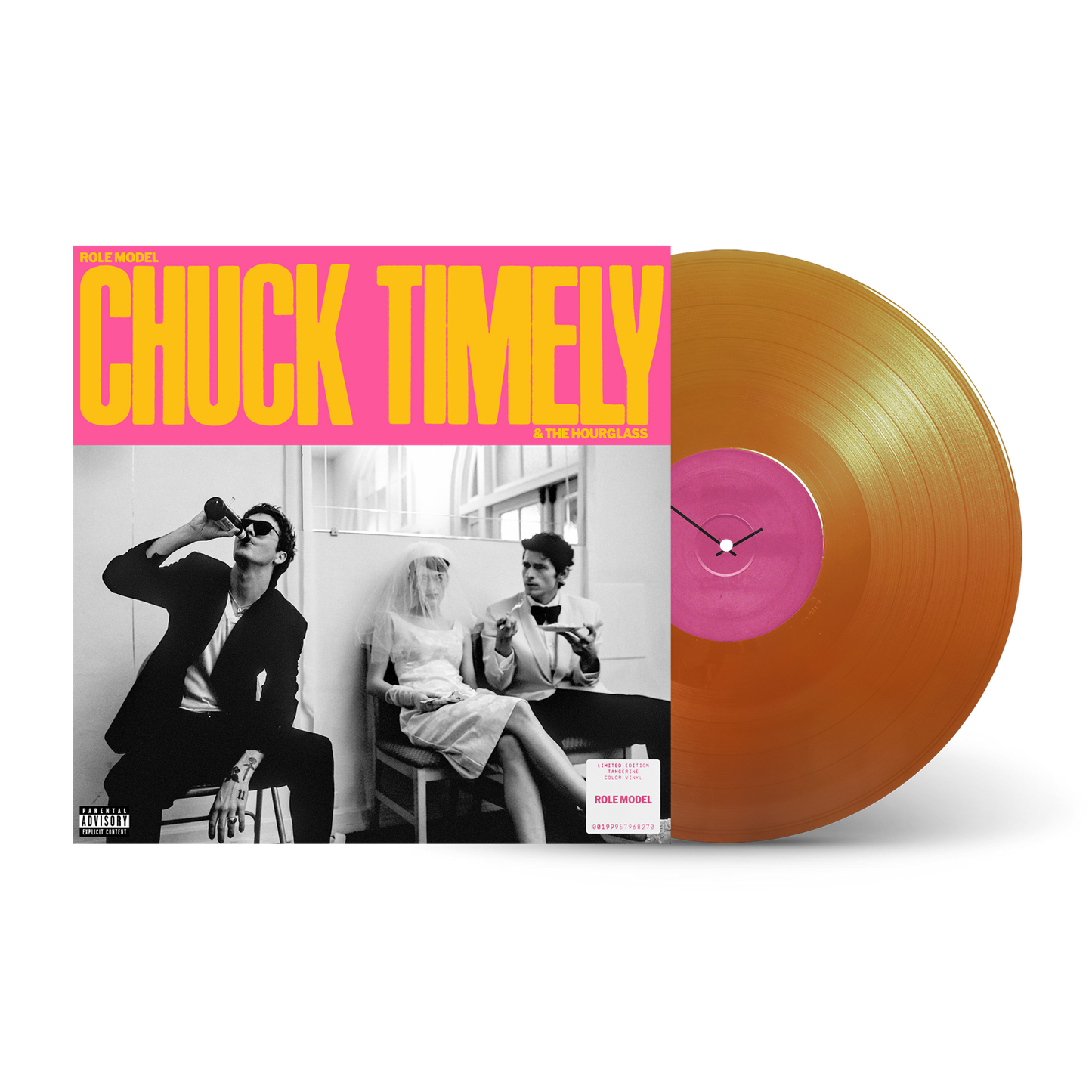 PRE-ORDER: ROLE MODEL "Chuck Timely & The Hourglass" LP (Indie Exclusive Tangerine Vinyl)