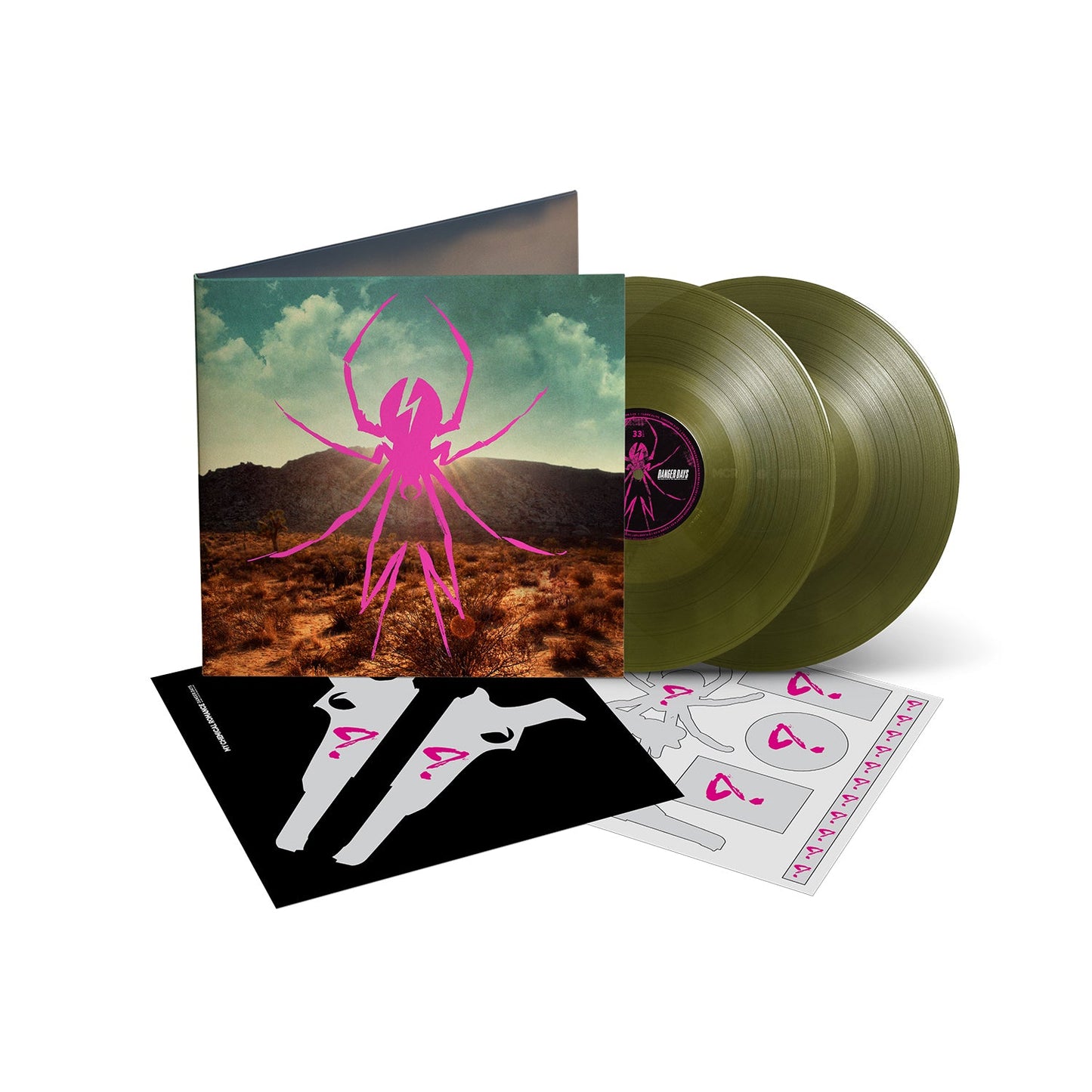 PRE-ORDER: My Chemical Romance "Danger Days: The True Lives of the Fabulous Killjoys (Deluxe Edition)" 2xLP (Green Sludge Vinyl)