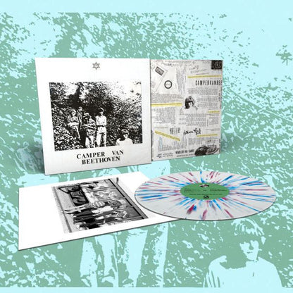 Camper Van Beethoven "II & III - 40th Anniversary Edition)" LP (Indie Exclusive Red, White, & Blue Toothpaste Splatter Vinyl)