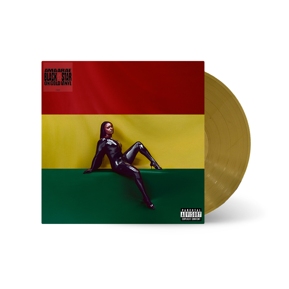 Amaarae "BLACK STAR" LP (Gold Vinyl)