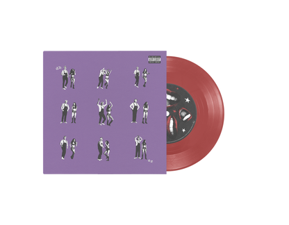 Olivia Rodrigo and David Byrne "drivers license / burning down the house" 7" (Translucent Red Vinyl)