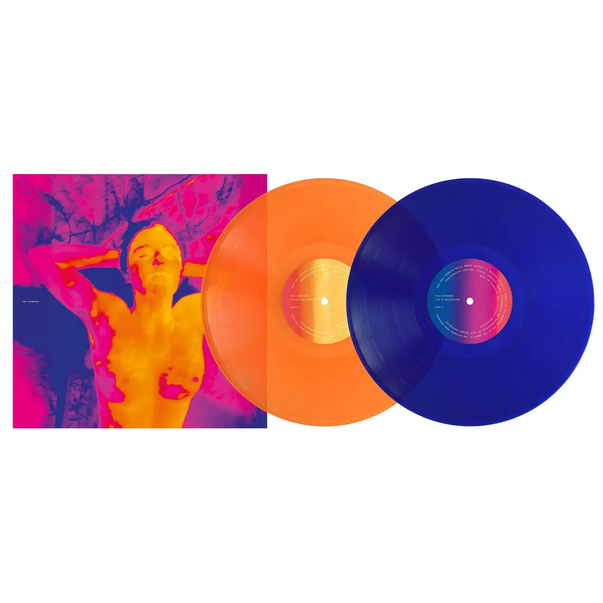 PRE-ORDER: The Liminanas "Live at Beaubourg" 2xLP (Clear Blue/Clear Orange Vinyl)