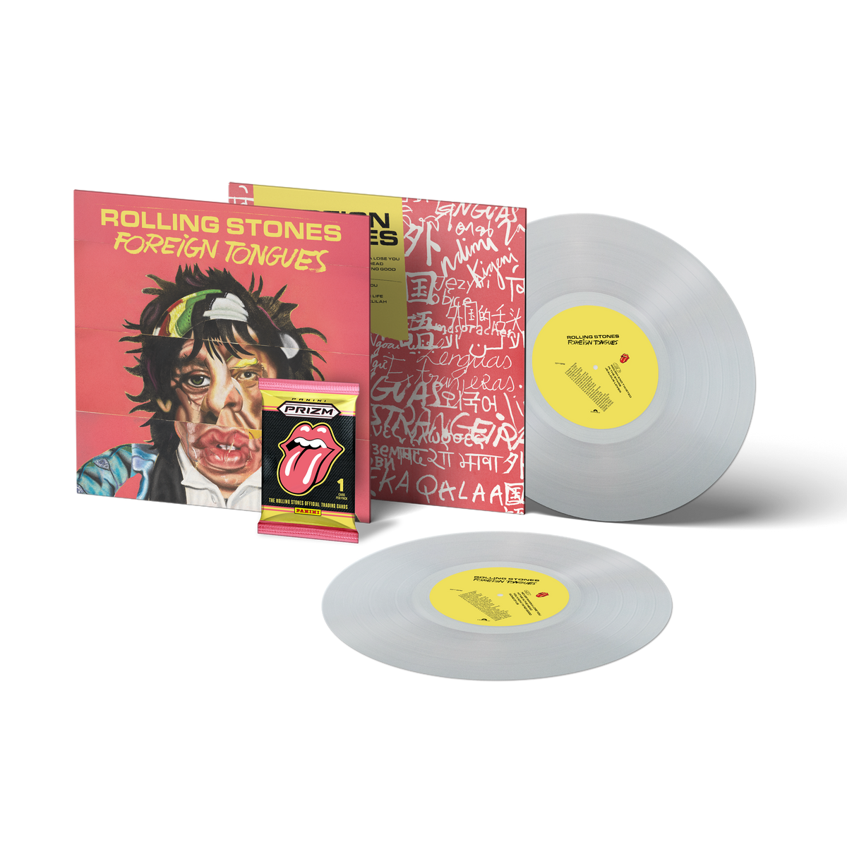 PRE-ORDER: The Rolling Stones "Foreign Tongues" 2xLP (180g Ultra Clear Vinyl)