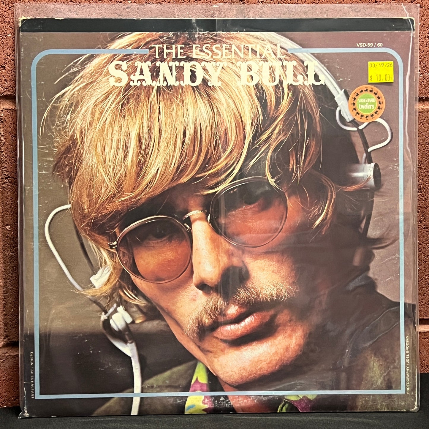 Used Vinyl: Sandy Bull "The Essential Sandy Bull" 2xLP