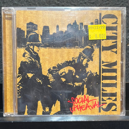 USED CD: City Miles "Social Upheaval" CD