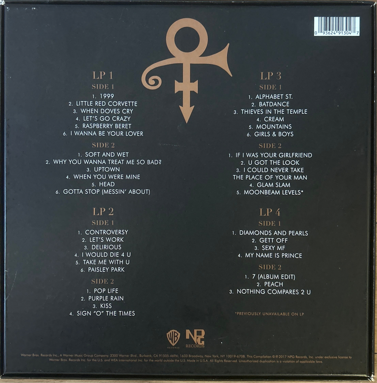 [Used LP] Prince / 4Ever