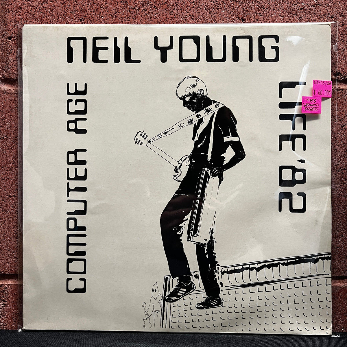 Used Vinyl: Neil Young "Computer Age Life '82" LP (1983 German Press)