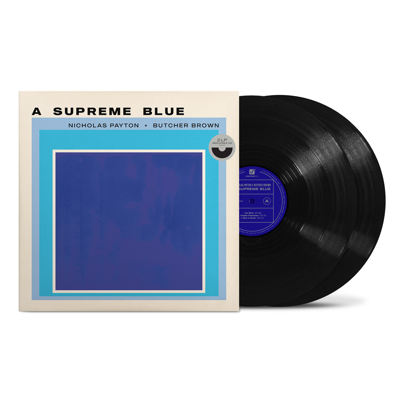 PRE-ORDER: Nicholas Payton & Butcher Brown "A Supreme Blue" 2xLP (Limited Edition)
