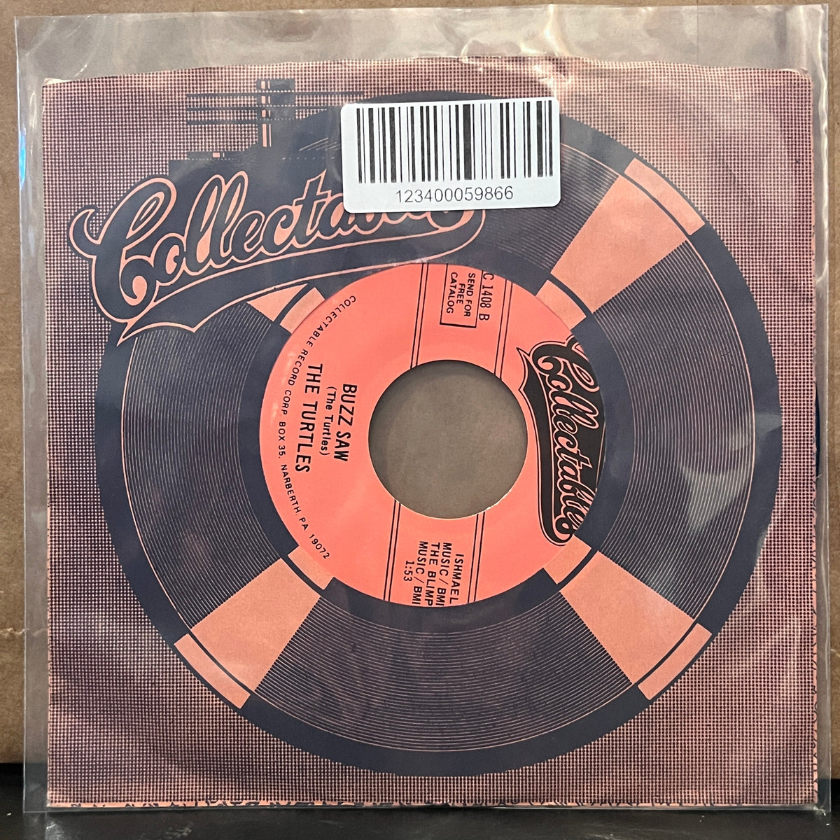 Used Vinyl: Turtles "You Showed Me / Buzzsaw" 7" (80's pressing)