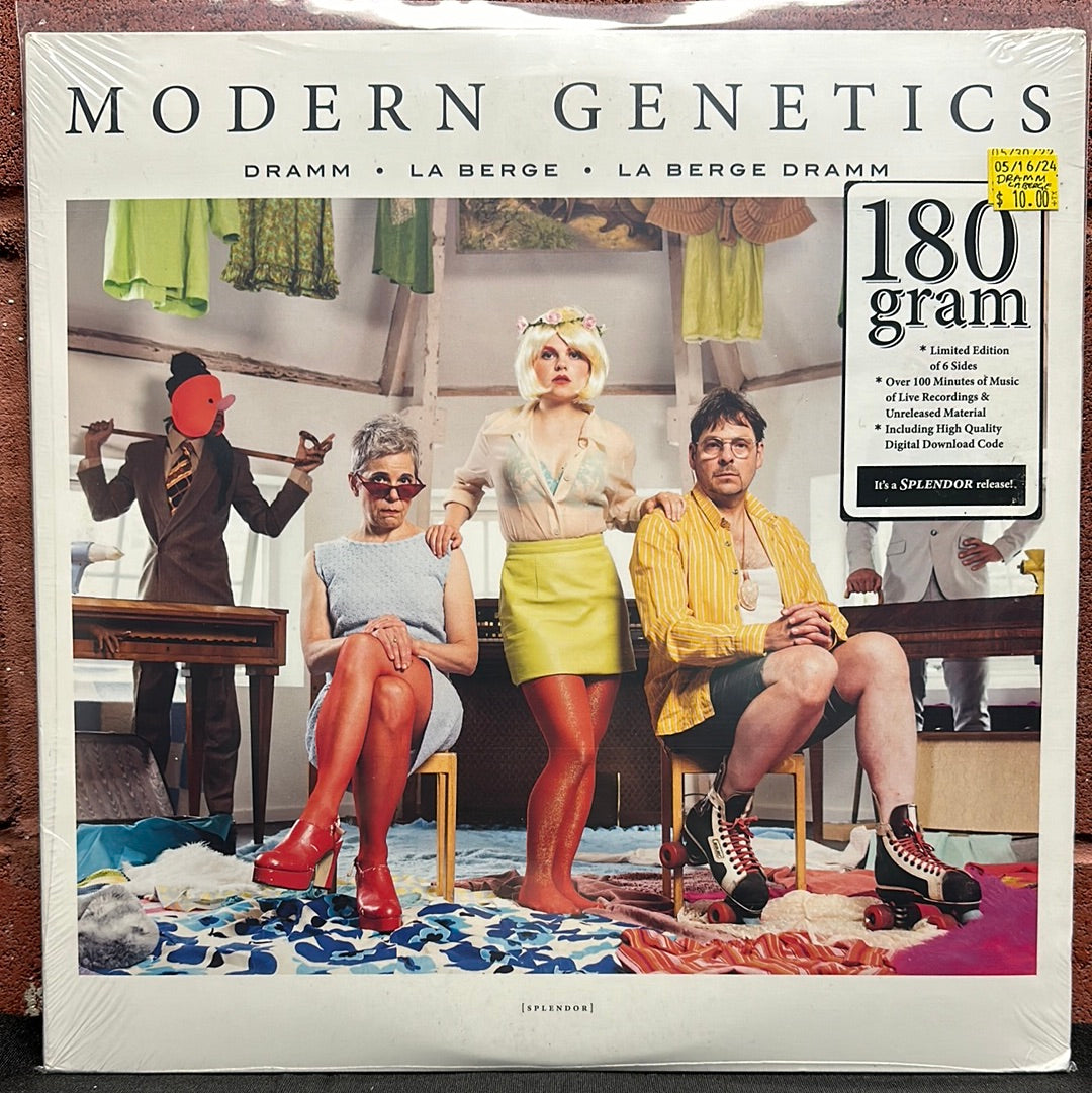 Used Vinyl: Dramm La Berge La Berge Dramm "Modern Genetics" 3xLP